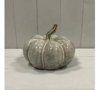 Four Candle Satchville Beige Mottle Ceramic Pumpkin