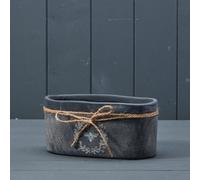 Four Candle Satchville Black Bee Design Planter
