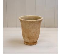 Four Candle Satchville Clay Cement Plant Pot