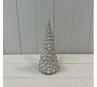 Four Candle Satchville Glazed Ceramic Layered Christmas Tree