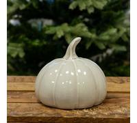 Four Candle Satchville Glazed Ceramic Pumpkin