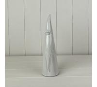 Four Candle Satchville Glazed Ceramic Tall Gonk Ornament With Textured Detail