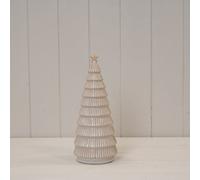 Four Candle Satchville Glazed Ceramic Tree