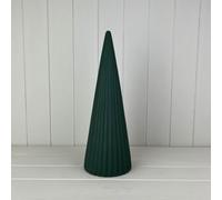 Four Candle Satchville Green Ceramic Tree Decoration