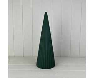Four Candle Satchville Green Ceramic Tree Decoration