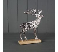 Four Candle Satchville Metal Reindeer Ornament