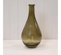 Four Candle Satchville Olive Green Tall Bud Vase