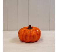Four Candle Satchville Orange Ceramic Vintage Style Pumpkin