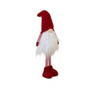 Four Candle Traditional Red Standing Christmas Gonk 52Cm
