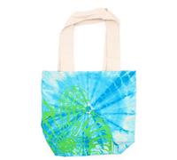 Four Candle Tye-Dye Cotton Bag (6Oz) 38X42X12Cm Sea Shell Blue/green -