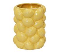 Four Candle Zesty Lemon 3D Vase, 14 Cm X 14 Cm 18 Cm High