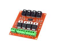 Four Channel 4 Route MOSFET Button IRF540 MOSFET Switching Module Motor Dimmer Driver Board Control Module Replacement Power Control
