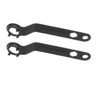 Four-Claw Wrench for Angle Grinder, Quick-Change Disassembly Tool with Non-Slip Handle, Carbon Steel Grinding Accessory 2-Pack