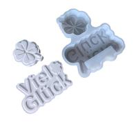 Four Clovers Resins Mold, Dry Flowers Holders | For Crystal Flower Holders, Epoxy Resin Silicone Mold, Home Decors, Flower Pots, Table Centerpiece