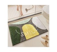 (Four colored stones, 40X60cm 15.7X23.6in) Sailor bathroom floor mat, toilet absorbent non-slip mat, household toilet sink carpet foot mat, bedroom door mat
