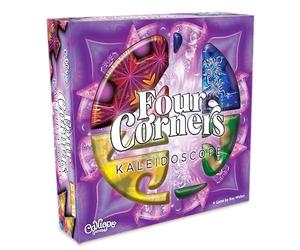 Four Corners: Kaleidoscope A Living Puzzle Tile Game- Captivating Art, Strategy, and Pattern Matching Board Game - 1-6 Players Ages 8 and Up for Family, Friends, Kids, and Adults