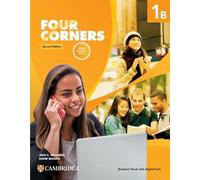 Four Corners Level 1B Student's Book with Digital Pack