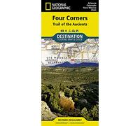 Four Corners Map - National Geographic Destination Map | Utah, Colorado, New Mexico & Arizona | Scenic Drives, National Parks, Tribal Lands, & Cultural Sites | Waterproof Adventure Travel Map