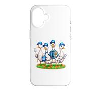 Four DAD Ducks Fatherhood Grilling Coffee Repair Case for iPhone 16