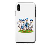 Four DAD Ducks Fatherhood Grilling Coffee Repair Case for iPhone XS Max