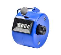 Four-Digit Counting Clicker, Handheld Counter, Mechanical Counter, Color Counter Suitable for Sports Classroom Teaching, Inventory Management, Activity Statistics