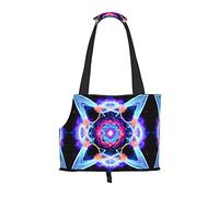 Four Dimensional Space Printed pet shoulder bag for going out - small dog and cat dual-purpose shoulder bag