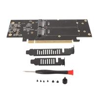 Four Drive NVME Design, Stable and Secure, 2U Server Compatibility, Wide Applications, Convenient and Useful, 10,000Mbps Transfer Rate