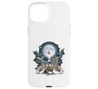 Four Ducks Howling at The Moon Funny Pet Parody Duck Case for iPhone 15 Plus