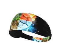 Four Elements Elastic Exercise Headband for Women & Men