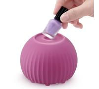 FOUR E'S SCIENTIFIC Mini Vortex Mixer Paint Shaker 5000RPM Lab Mixing Vortex with 100 Pcs Mixing Balls for Nail Polish, Eyelash Gel, Ink (Purple)