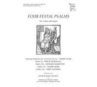 Four Festal Psalms: Vocal score (Church Music Society publications)