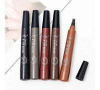Four Fork Long Lasting Water Eyebrow Pencil,eyebrow Pen With 4 Tip,liquid Eyebrow Pencil,natural Looking Stays Eyebrow Pencil,brow Microblading Pen,for Women And Girls