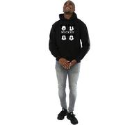Four Heads Hoodie Mickey Mouse Black S