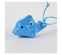 Four-hole Cute Dolphin-shape Student Ceramic Ocarina 4-hole Treble Children's Ocarina Musical Instrument ocarina instrument
