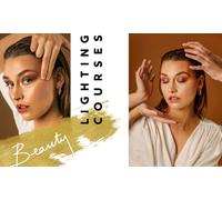 Four-hour theory and hands-on photography lighting class with a focus on beauty