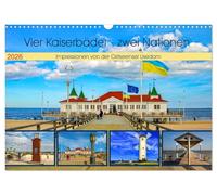 Four imperial spas - two nations - impressions from the Baltic Sea island of Usedom UK-Version (Wall Calendar 2026 DIN A3 Landscape), CALVENDO 12 Month Wall Calendar