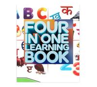 Four in One Learning Book: Punjabi, Hindi, English Alphabets & Numbers