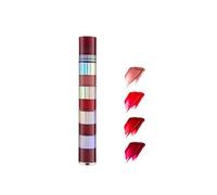 Four-in-One Matte Lipstick, Multi-color Combination Lipstick, High Color Development, Lip Cosmetics Makeup (02)