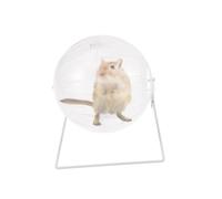 Four in One Multifunctional Hamster Running Ball Stand | Interactive Play and Daily Activity for Hamsters and Small Animals Plastic and Metal Build Run about Design
