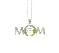 four ireland happy st.patrick's day Mothers Day Gift for Mom Nana Grandma Necklace Birthday Jewelry