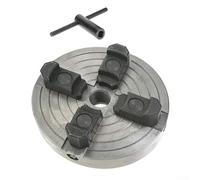 Four-Jaw Chuck For Mini Lathe Machines With 1 Inch 8 TPI Thread Mounting And Compatibility With Standard 150mm Spindle Bore