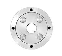 Four-jaw Single Action Hand-Tight Chuck Lathe K72/80 Short Taper Accessories are Suitable for Most Lathes Drilling Milling