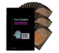 Four Knights: MTG TCG Non-Basic/Special Land Booster Pack 100 Cards Compatible with Magic