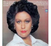 Four Last Songs Vier Letzte Lieder Quatre Derniers Lieder - Strauss* - Kiri Te Kanawa, Andrew Davis, London Symphony Orchestra* LP
