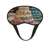 Four Layer Cake Ultimate Eye Mask for Sleeping, Soft and Comfortable Eye Mask, Relaxing Zero Pressure Night Blindfold.