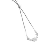 Four-Leaf Clover Bracelet - 2.36 x 1.57 x 1.18 Inches Trendy Five-Flower Jewellery | Versatile Bracelet for Women | Stylish Accessory for Every Day | Trendy Clover for Use Q, Se référer à la