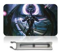 Four leaves Board Game MTG Play Mats and Free Waterproof Bag, TCG Card Game Table Mat, Size 60 x 35 cm, Mouse Mat, Compatible with MTG, TCG (NicolBolas Xin)