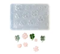 Four Leaves Clovers Shaped Silicone Mold Great for Chocolate and Cake Decorations Jewelry Accessories Food Grade Silicone Baking Mold