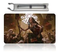 Four leaves GISA, GLORIOUS RESURRECTOR - MTG Playmat + Free Bag Trading Card Game Playmat Table Games Mat MTG Mouse pad Size 60 X 35 cm Compatible for MTG TCG CCG