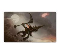 Four leaves Goblin Wardrive, DE - Board Game MTG Play Mats + Free Waterproof Bag, TCG Card Game Table Mat Size 60 x 35 cm, Mouse Pad Compatible with Digimon MTG TCG CCG RPG